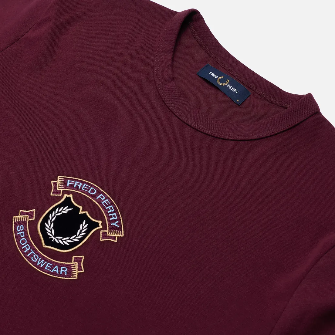 Fred Perry Мужская футболка Embroidered Sheild