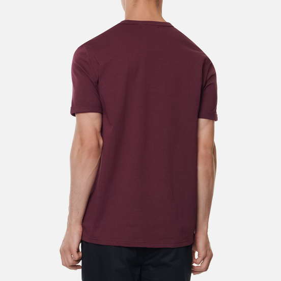 Мужская футболка Fred Perry Embroidered Sheild Mahogany
