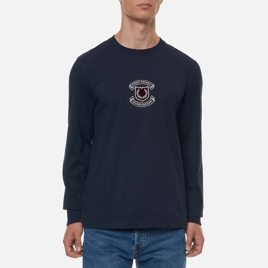 Fred Perry Мужской лонгслив LS Shield