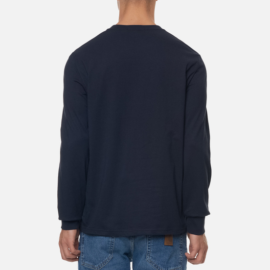 Мужской лонгслив Fred Perry LS Shield Navy