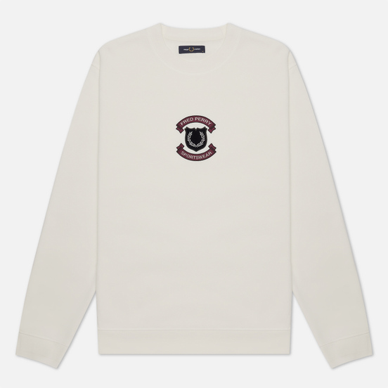 Мужская толстовка Fred Perry Shield Snow White
