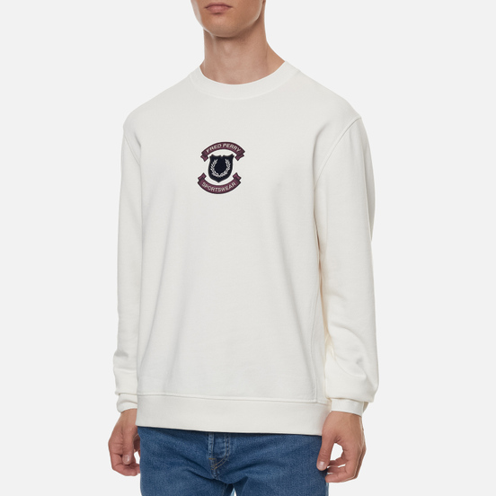 Мужская толстовка Fred Perry Shield Snow White