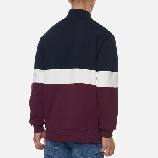 Мужская толстовка Fred Perry Shield Half-Zip Navy