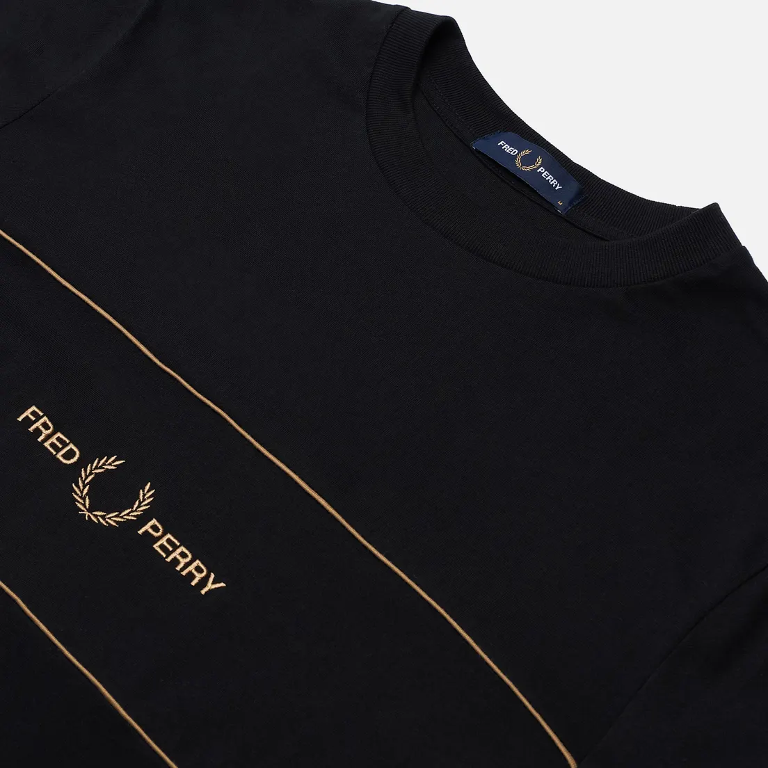 Fred Perry Мужской лонгслив Embroidered Panel