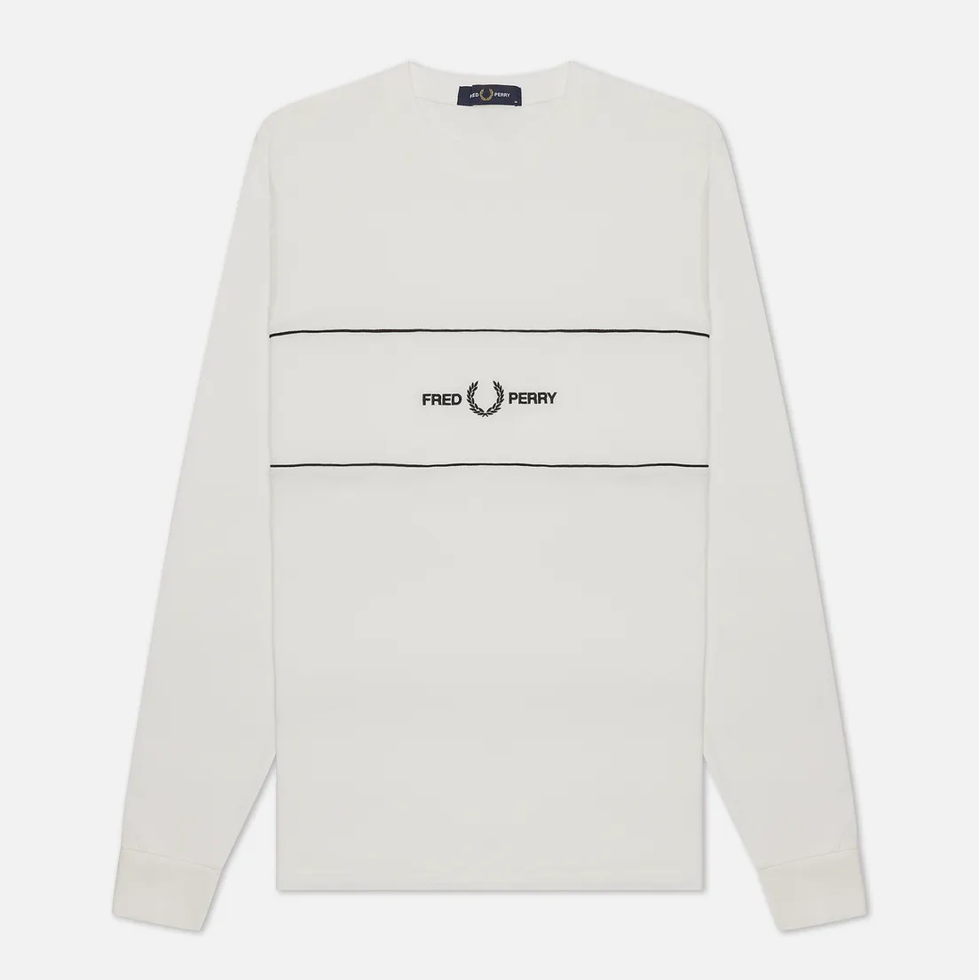 Fred Perry Мужской лонгслив Embroidered Panel