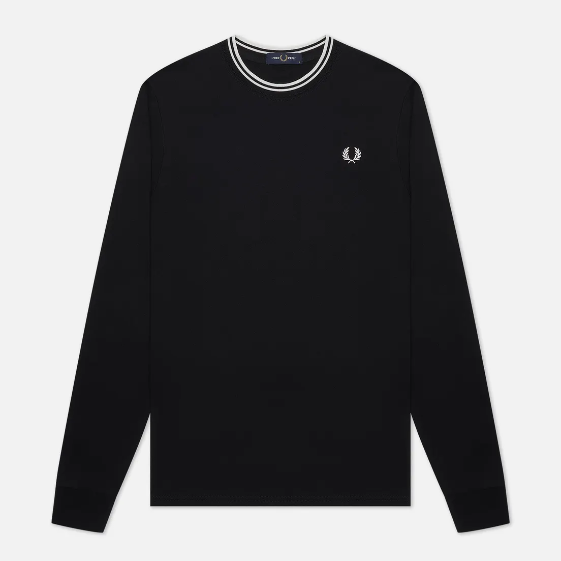 Fred Perry Мужской лонгслив LS Twin Tipped