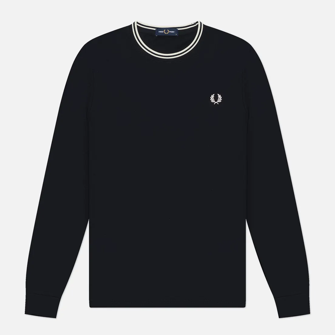 Fred Perry Мужской лонгслив Twin Tipped