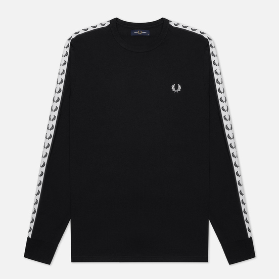Мужской лонгслив Fred Perry LS Taped Black