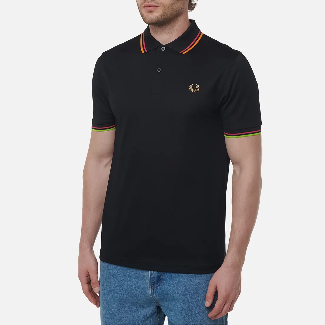 Fred Perry Мужское поло Twin Tipped Tennis