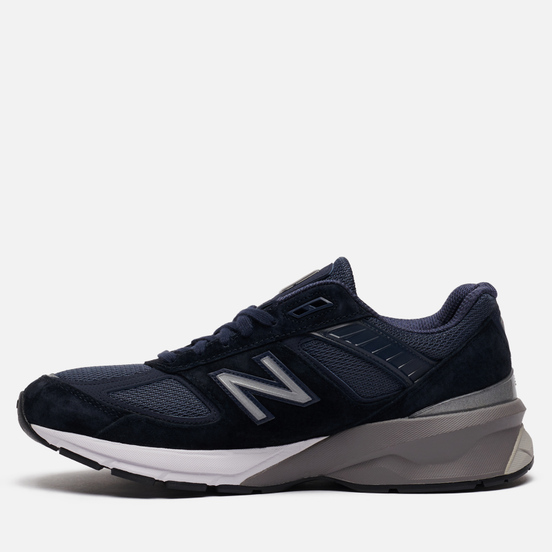 Мужские кроссовки New Balance 990v5 Navy/Silver