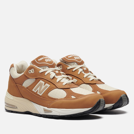 Мужские кроссовки New Balance M991TW1, цвет коричневый, размер 44.5 EU
