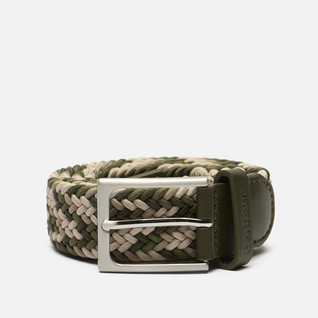 Ремень Barbour Ford, цвет оливковый