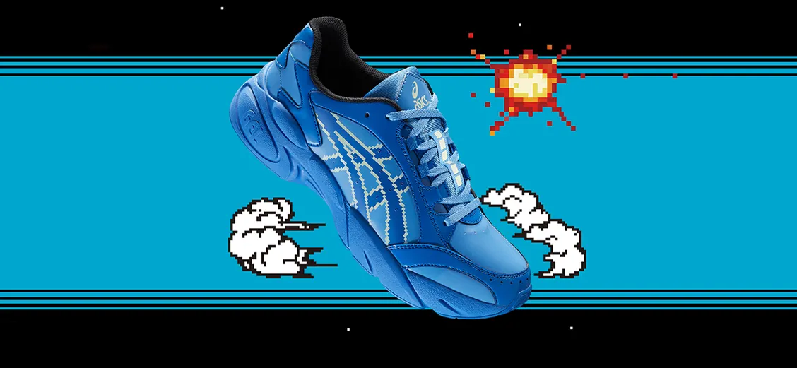 ASICS × Megaman Gel-BND: 8-битная ностальгия