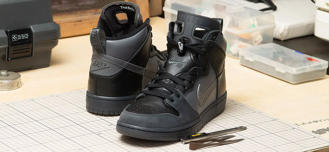 Nike SB × FPAR Dunk High: нестандартный гибрид