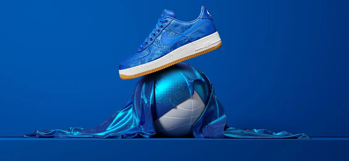 Nike × CLOT “Royal University Blue Silk”: два облика