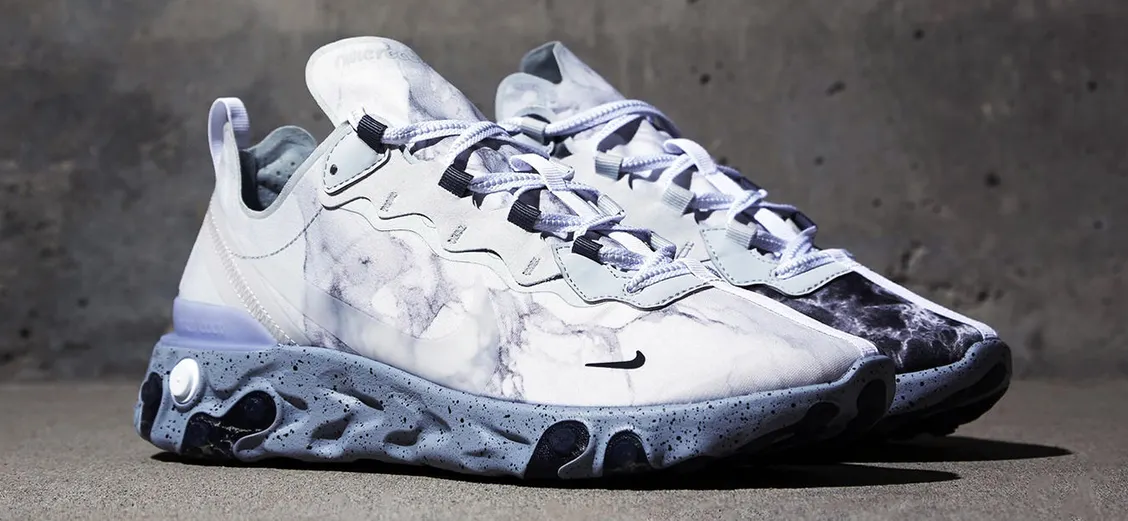 Nike × Kendrick Lamar React Element 55: мраморный инь-ян