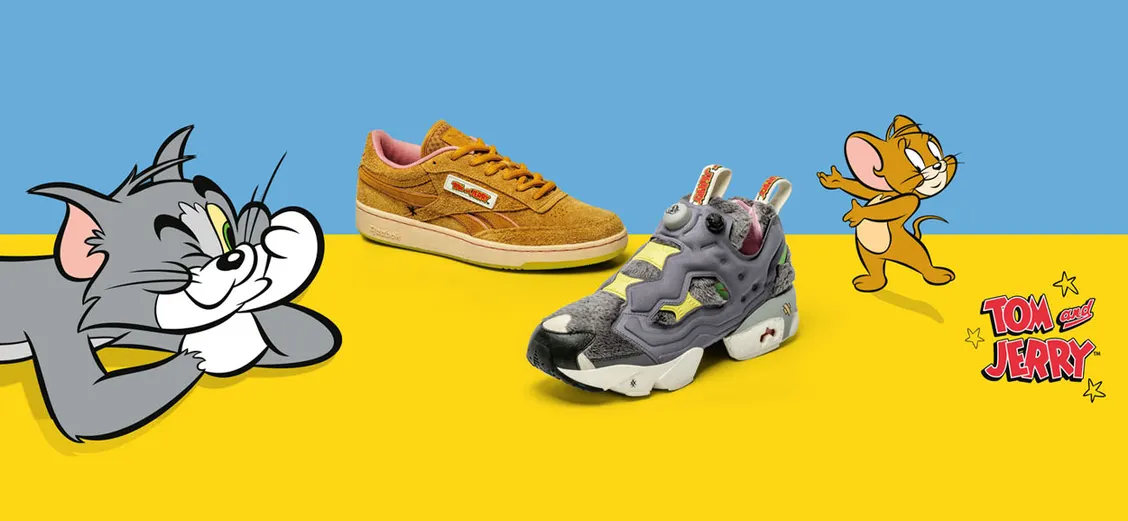 Reebok × Tom & Jerry: к юбилею героев детства