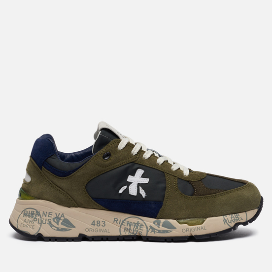 Мужские кроссовки Premiata Mase 5162 Olive/Navy