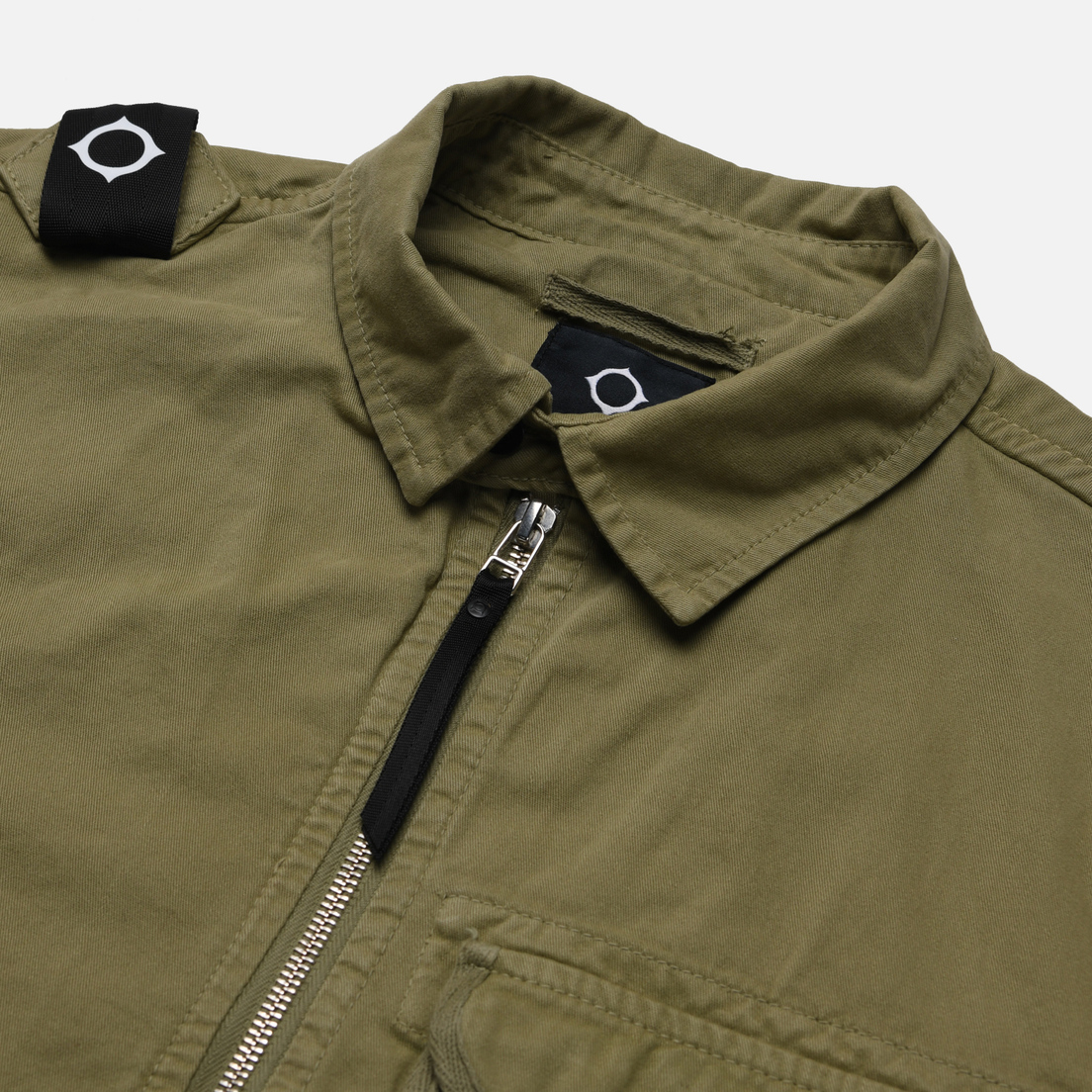 MA.Strum Мужская куртка ветровка Garment Dyed Zip Front Overshirt