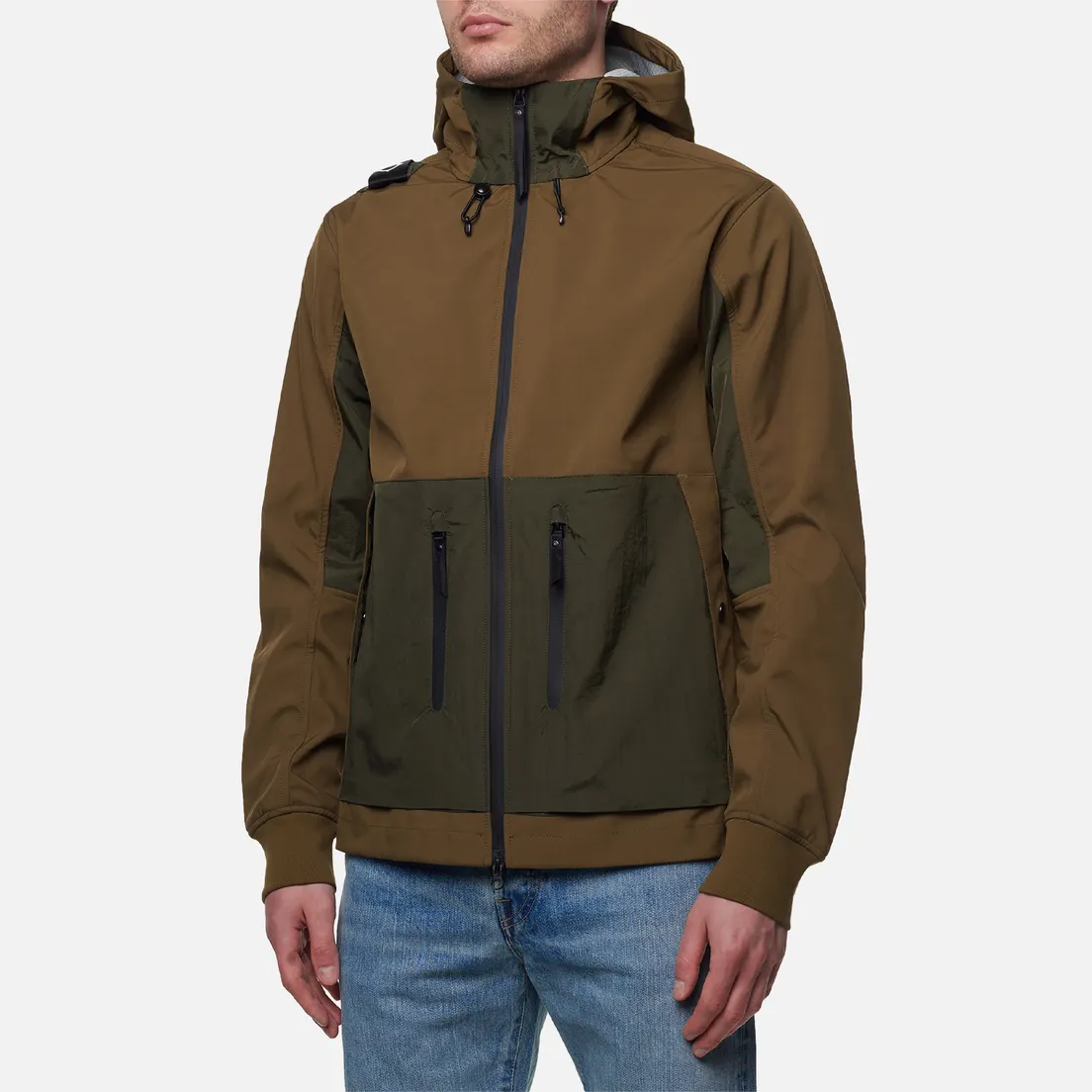 MA.Strum Мужская куртка ветровка Softshell Hooded Stretch Nylon