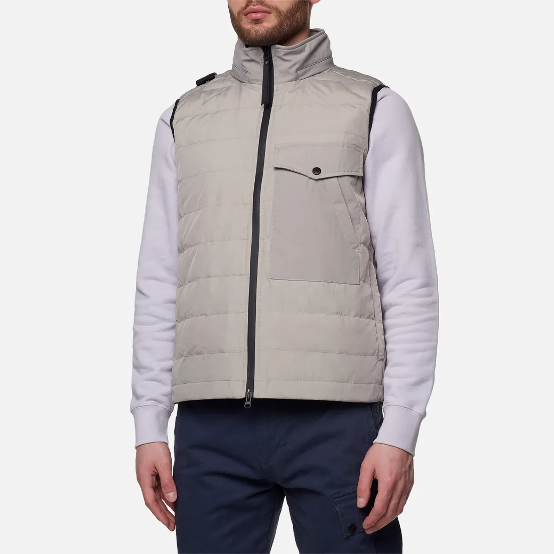 MA.Strum Мужской жилет Softshell Down Quilt
