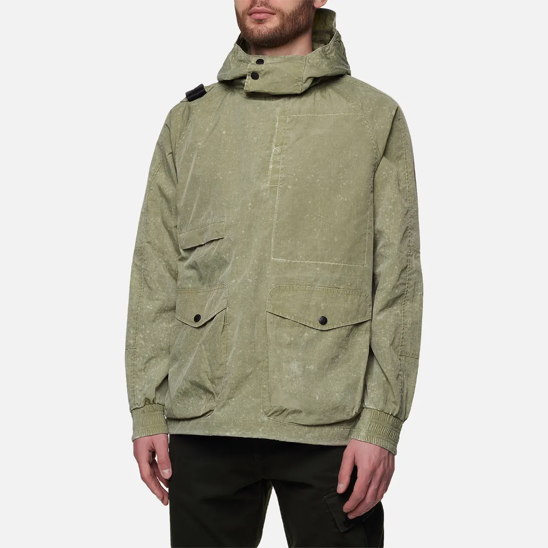 MA.Strum Мужская куртка анорак Acid Wash Smock