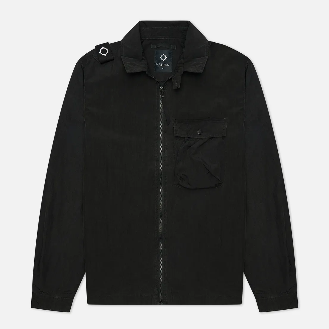 MA.Strum Мужская куртка ветровка Acid Wash Overshirt