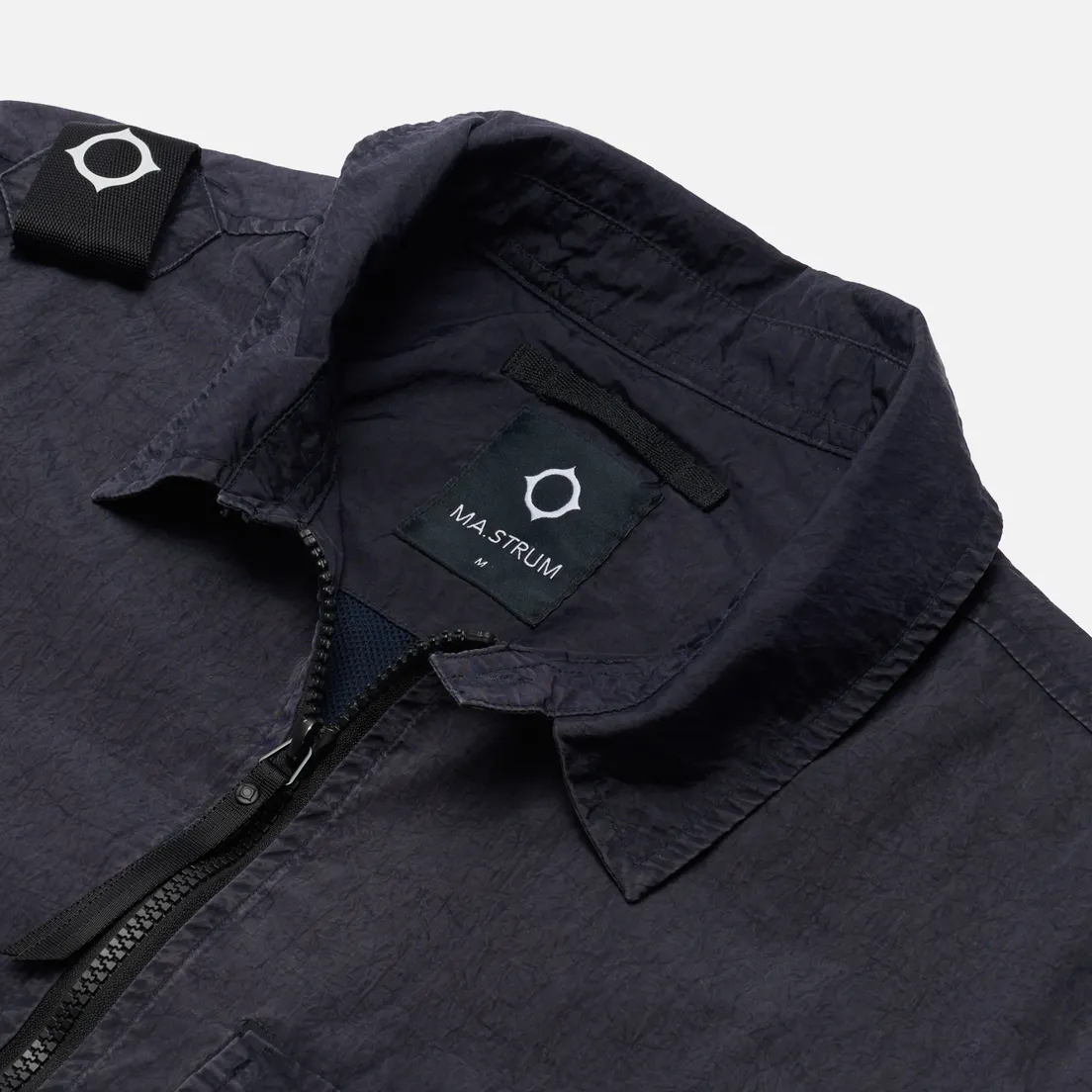 MA.Strum Мужская куртка ветровка Acid Wash Overshirt