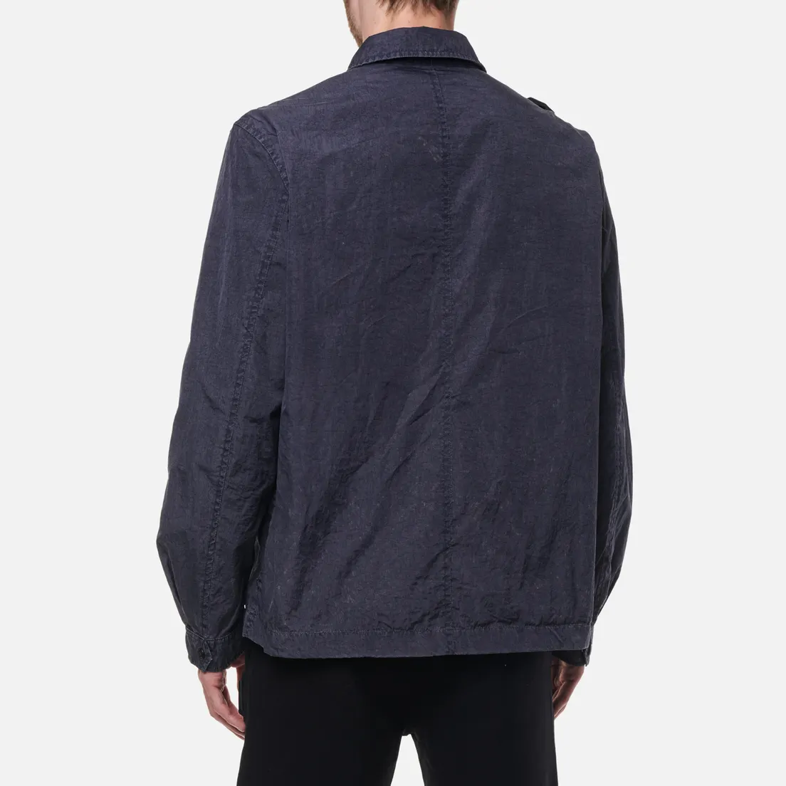 MA.Strum Мужская куртка ветровка Acid Wash Overshirt