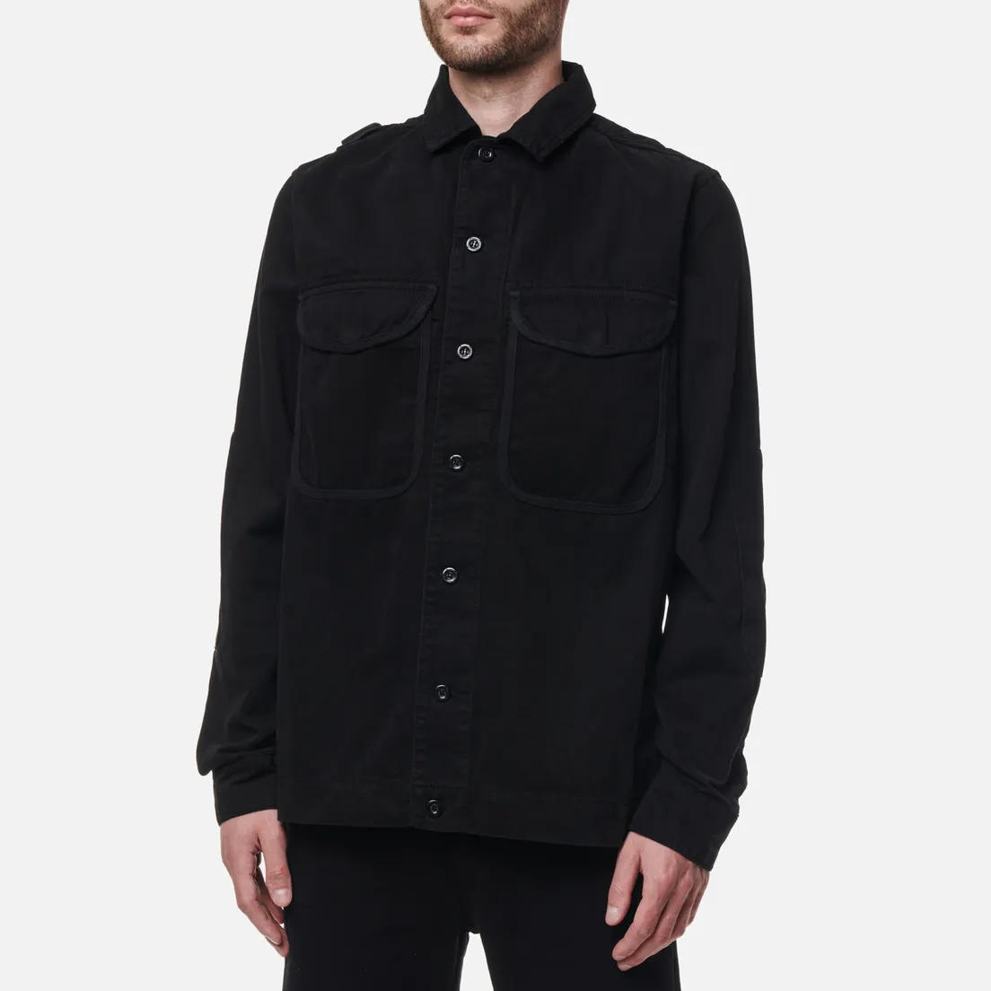 MA.Strum Мужская куртка ветровка Garment Dyed Two Pocket Overshirt