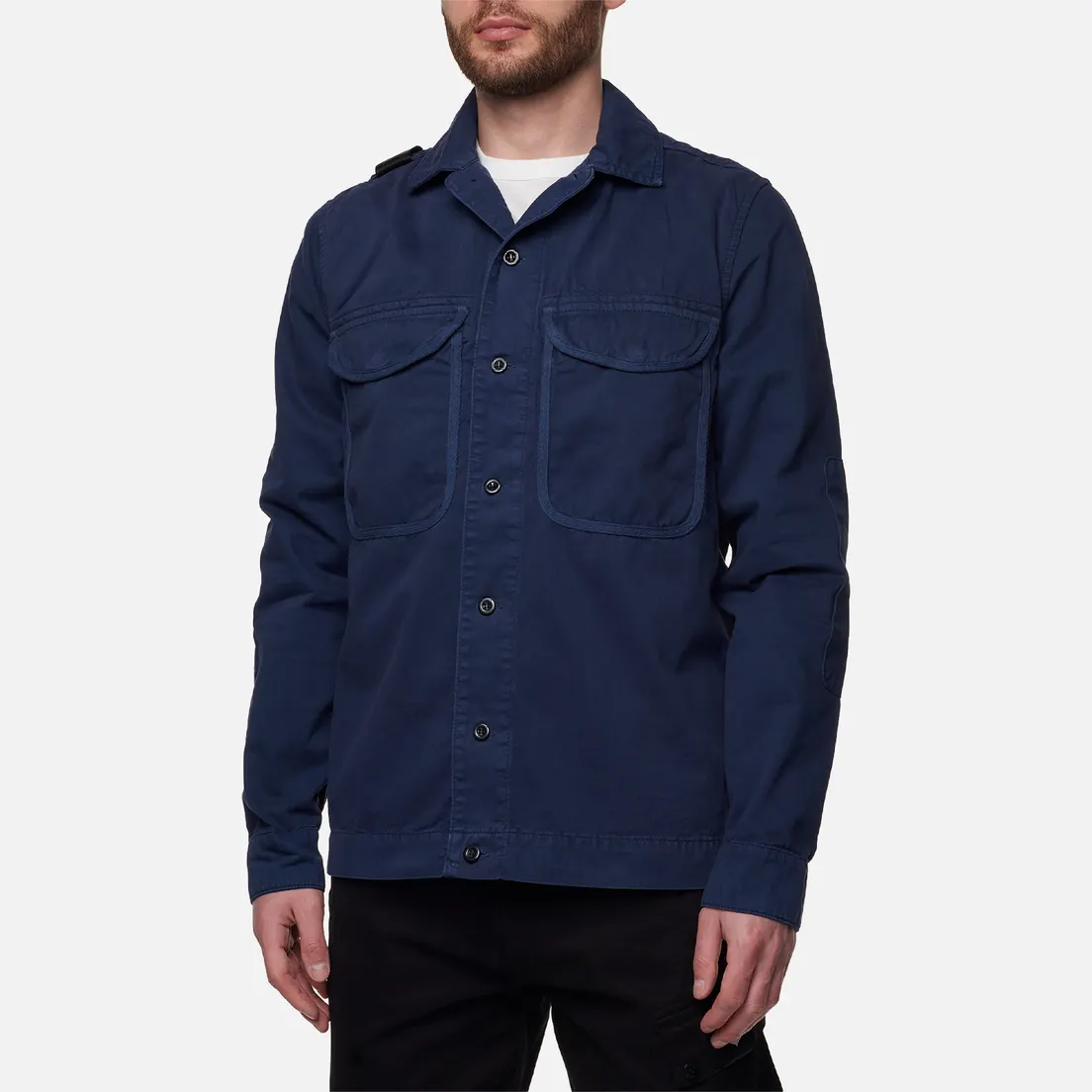 MA.Strum Мужская куртка ветровка Garment Dyed Two Pocket Overshirt