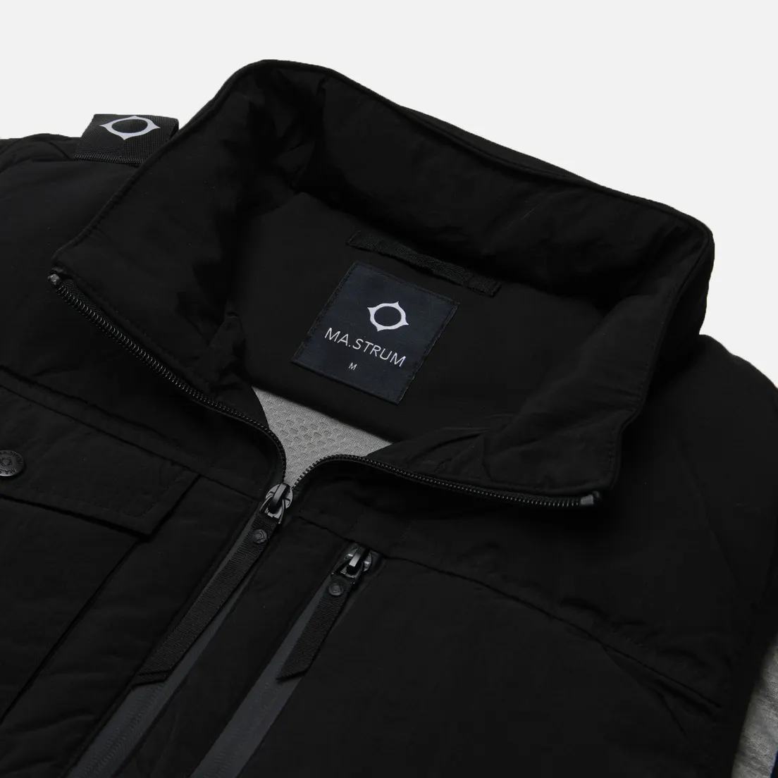 MA.Strum Мужской жилет Softshell Down Quilt Funnel Neck