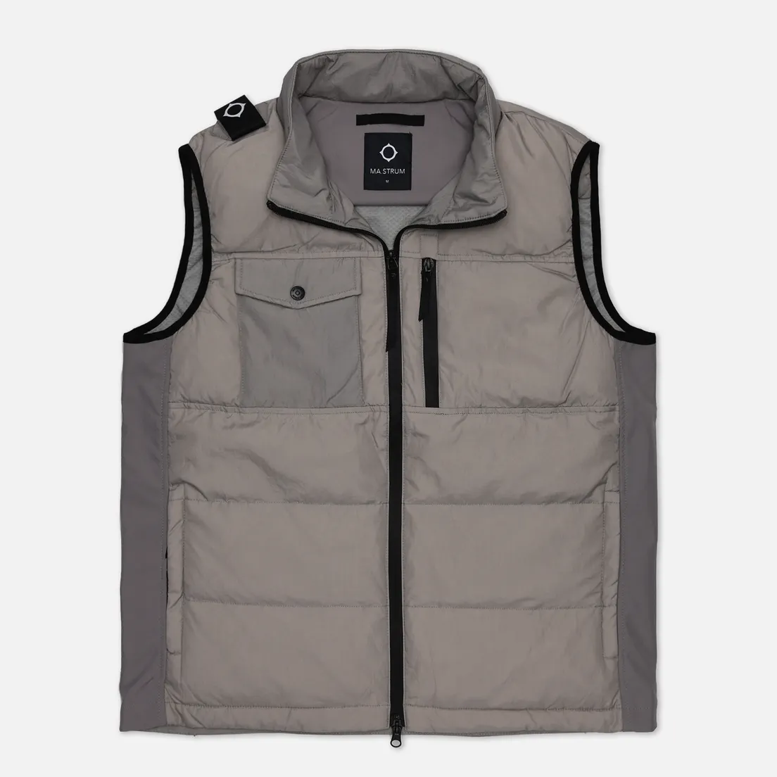 MA.Strum Мужской жилет Softshell Down Quilt Funnel Neck