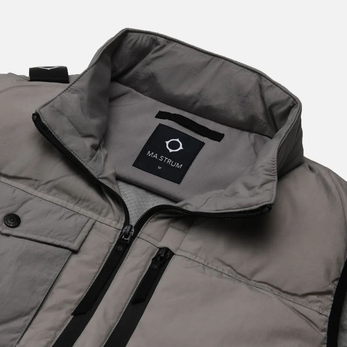 MA.Strum Мужской жилет Softshell Down Quilt Funnel Neck