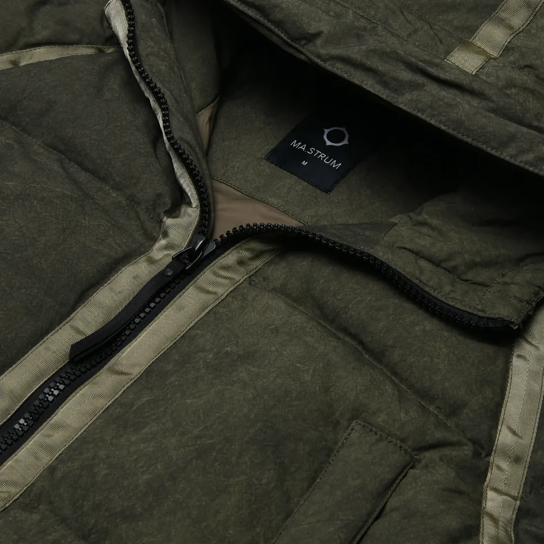MA.Strum Мужской пуховик Tie-Dyeing Quilted Down