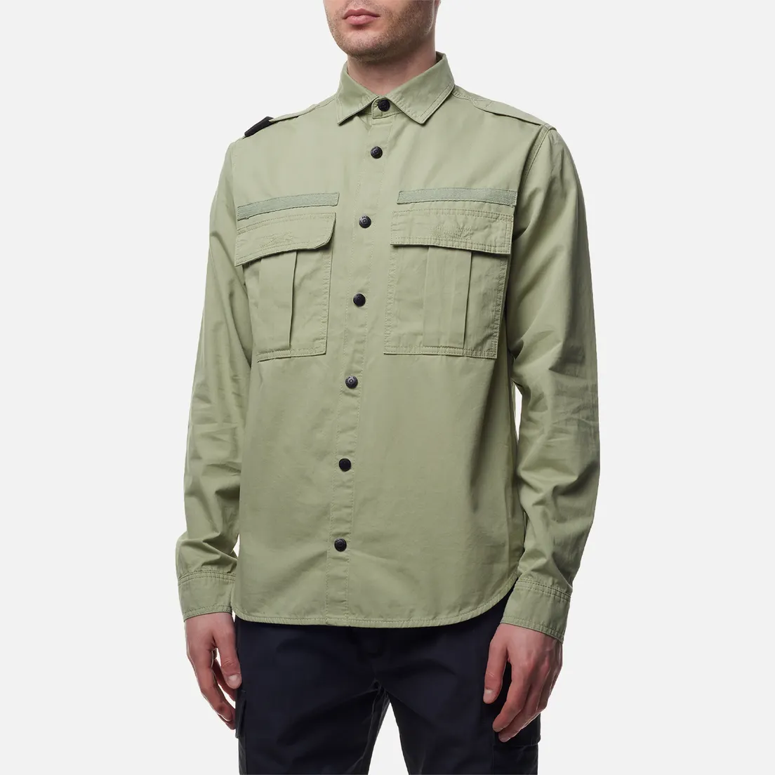 MA.Strum Мужская рубашка Full Placket Overshirt