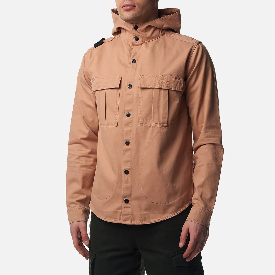 MA.Strum Мужская рубашка Hooded Parade