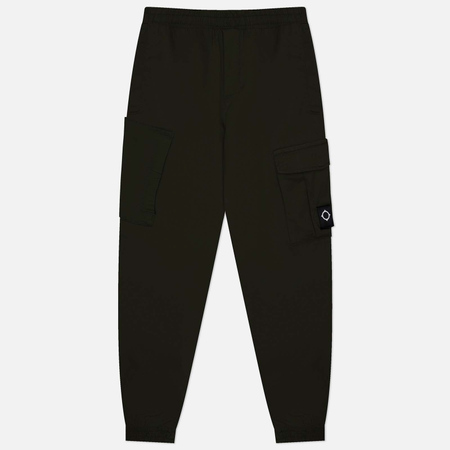 Мужские брюки MA.Strum Elasticated Regular Fit, цвет оливковый, размер S - фото 1