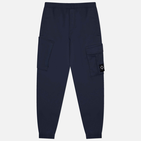Мужские брюки MA.Strum Elasticated Regular Fit, цвет синий, размер L - фото 1