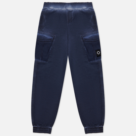 Мужские брюки MA.Strum Oil Wash Cargo, цвет синий, размер XL - фото 1