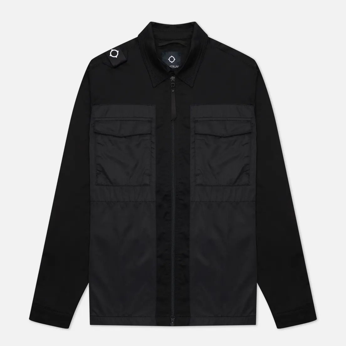 MA.Strum Мужская рубашка Zip-Through Overshirt