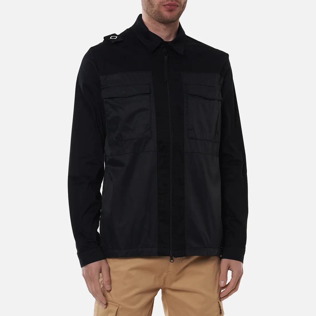 MA.Strum Мужская рубашка Zip-Through Overshirt