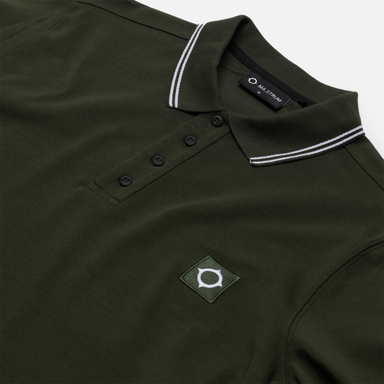 Мужской лонгслив MA.Strum Jersey Polo Oil Slick