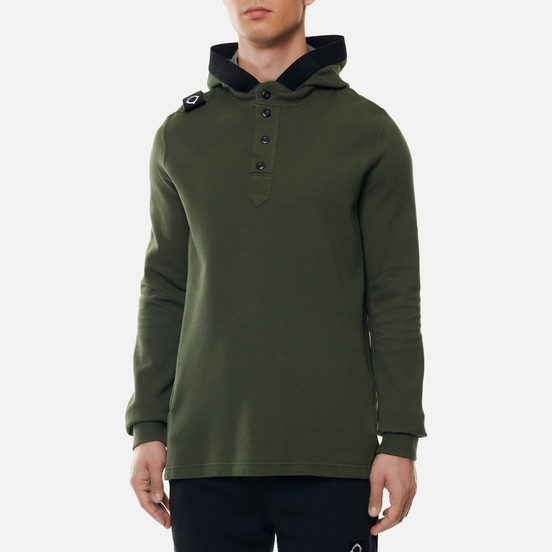Мужская толстовка MA.Strum Double Face Pique Overhead Hoody Oil Slick