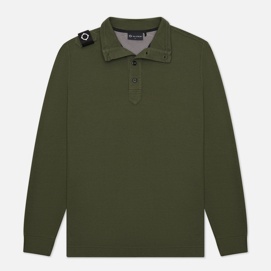 Мужская толстовка MA.Strum Double Face Pique Funnel Neck Oil Slick