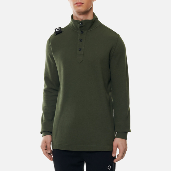 Мужская толстовка MA.Strum Double Face Pique Funnel Neck Oil Slick