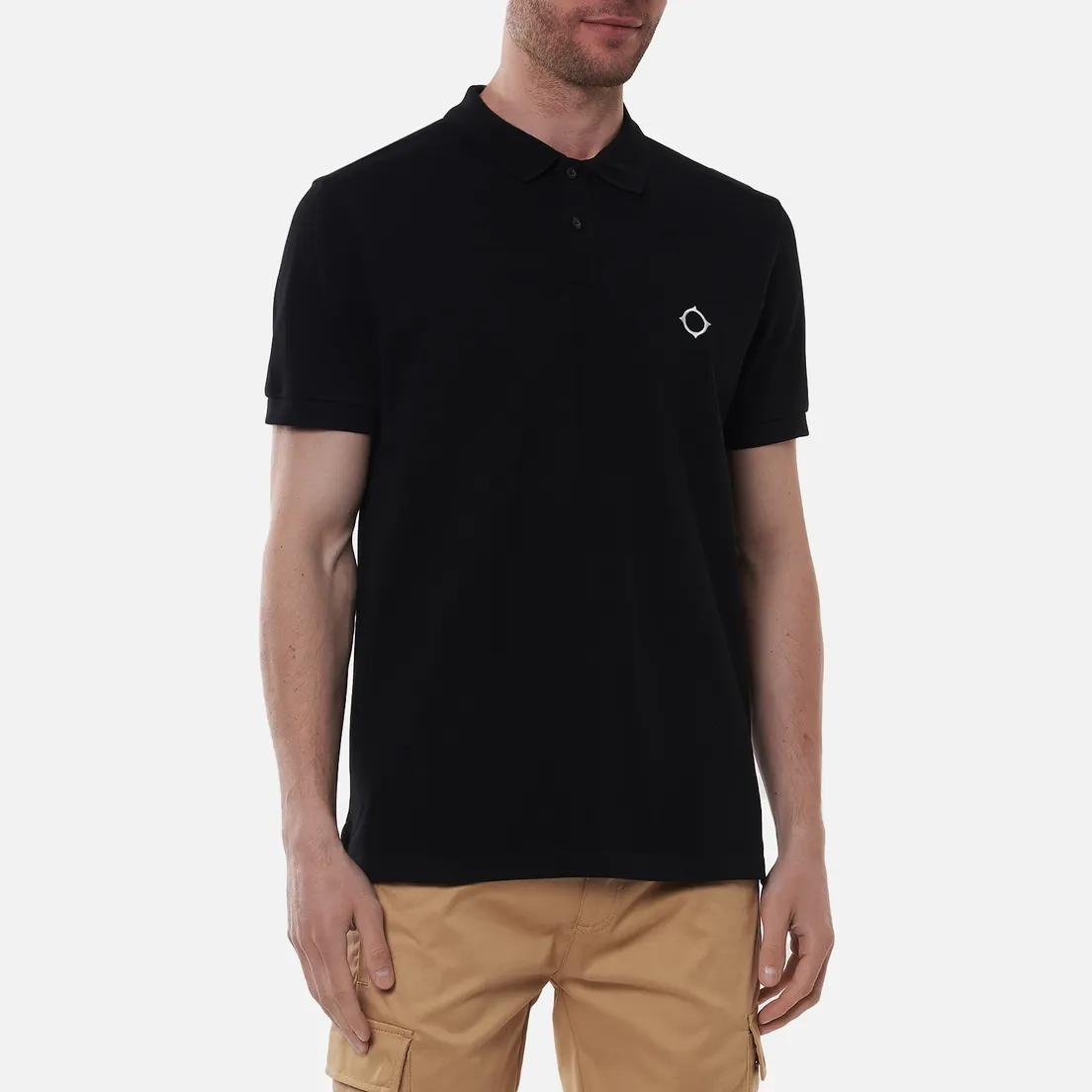 MA.Strum Мужское поло Pique Embroidered ID