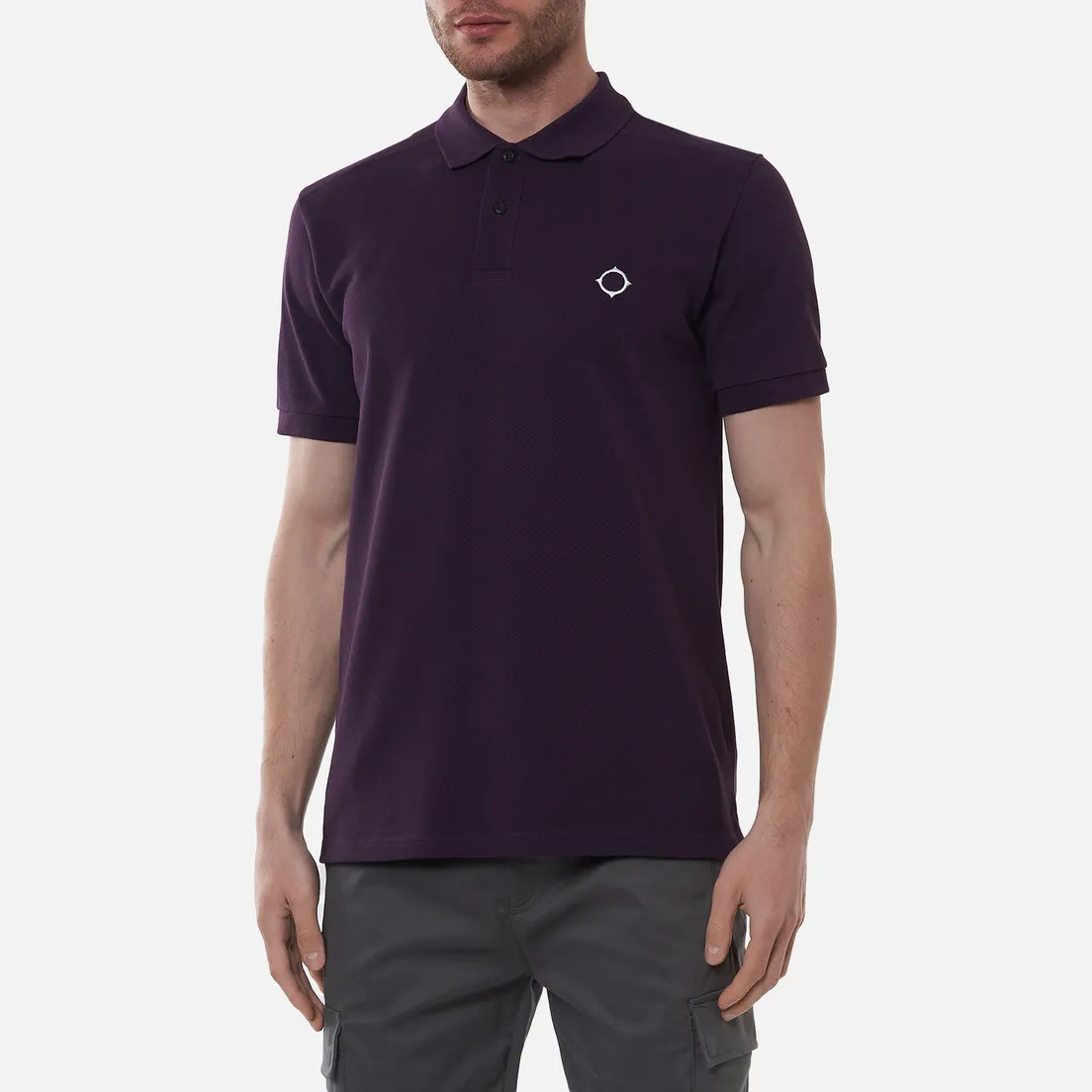 MA.Strum Мужское поло Pique Embroidered ID