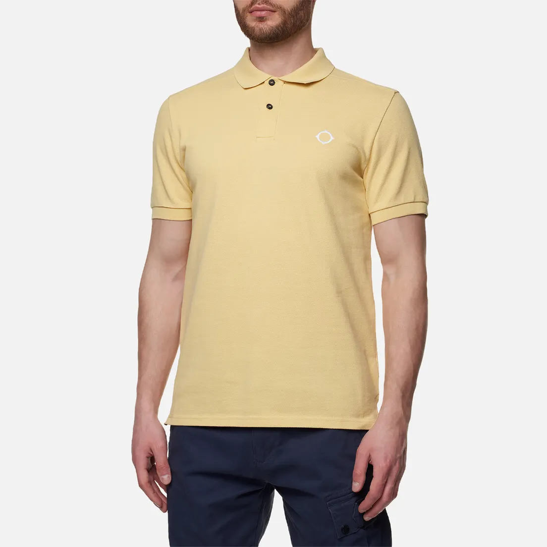 MA.Strum Мужское поло Pique Embroidered ID