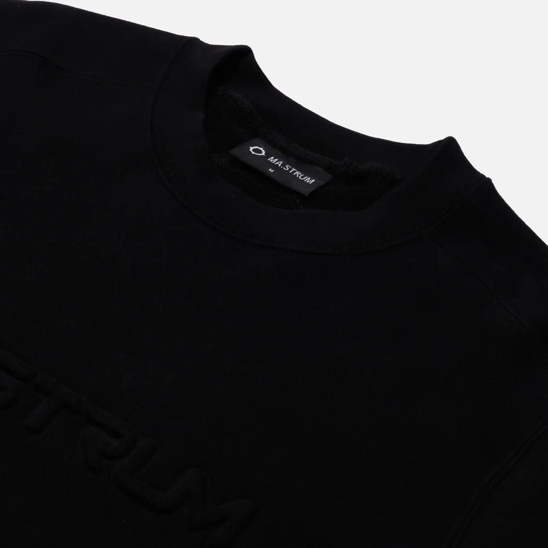 MA.Strum Мужская толстовка Embossed Logo Crew Neck